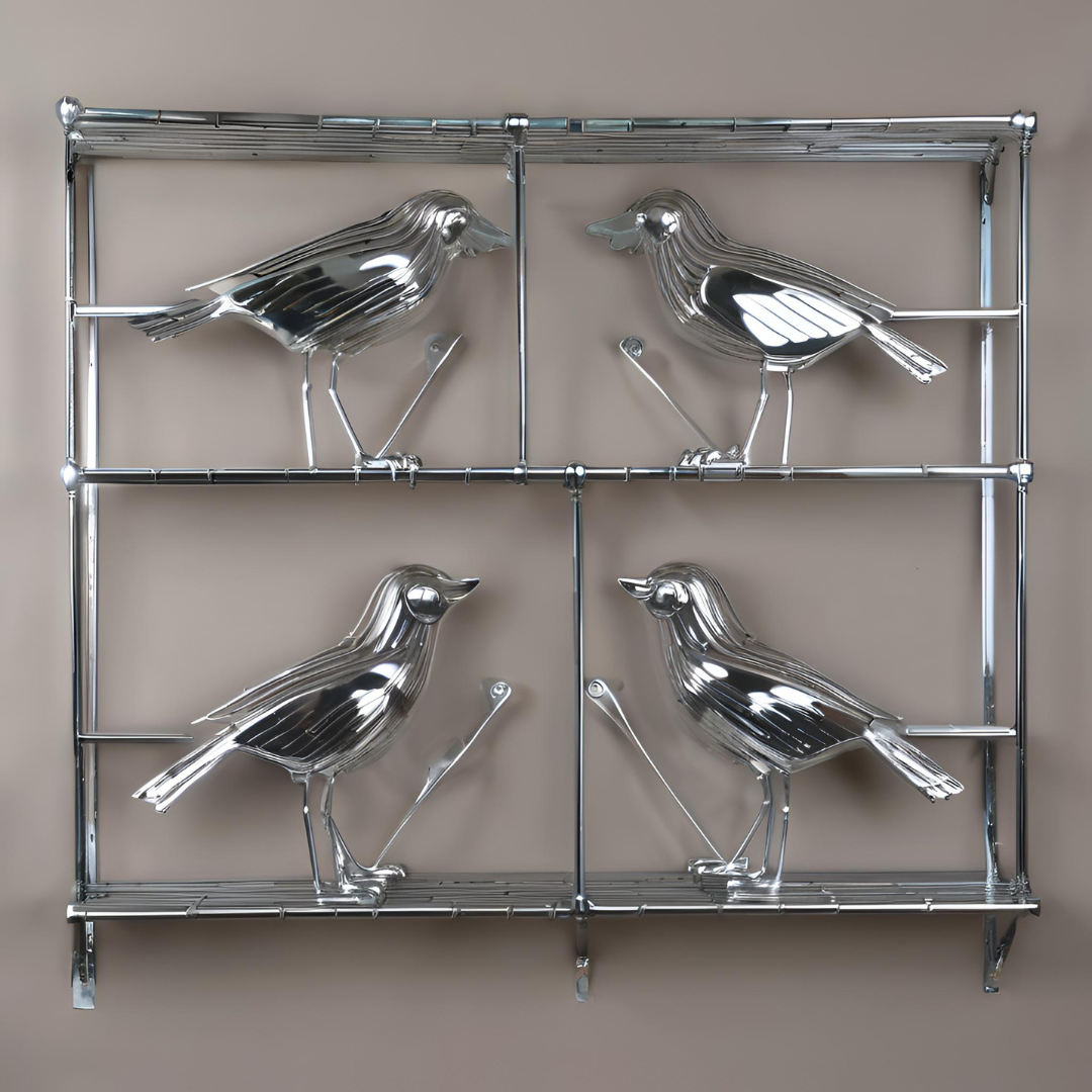 Buy Customized Brass Wall Shelving Units