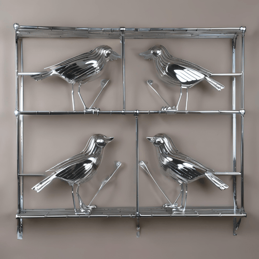 Wall Shelving Brass Bird-Luxury-Decorative Brass Hardware